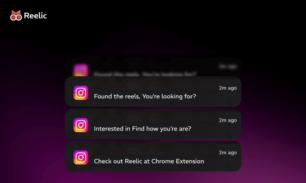 Reelic dashboard with Insta Wrap, leaderboard, and analytics for your saved Instagram reels
